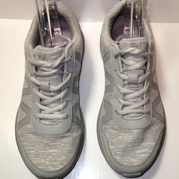 Vionic Pro Kiara Women’s Grey Slip Resistant Lace Up Sneakers Size 6.5 - Picture 3 of 10